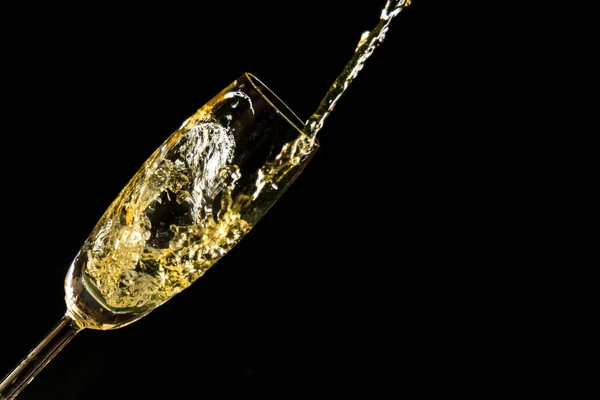 Pouring champagne — Stock Photo, Image