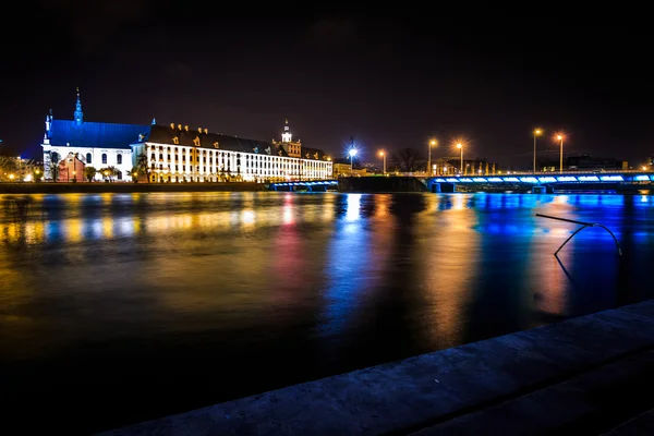 Wroclaw por la noche Fotos de stock libres de derechos