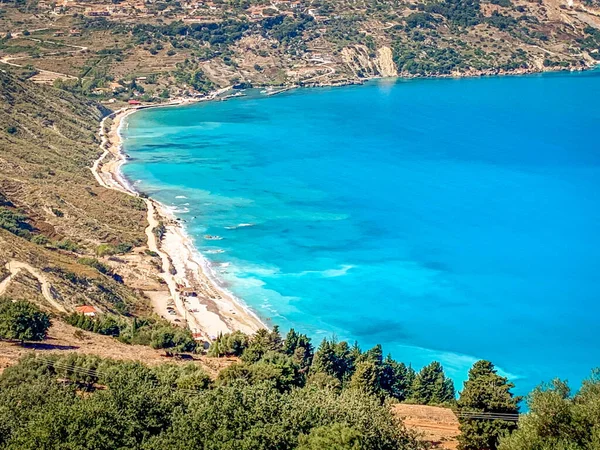 Kefalonia Coast Island Greece — Fotografia de Stock