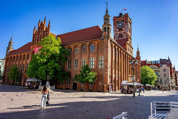 Toru Old Town Hall Poland — 스톡 사진