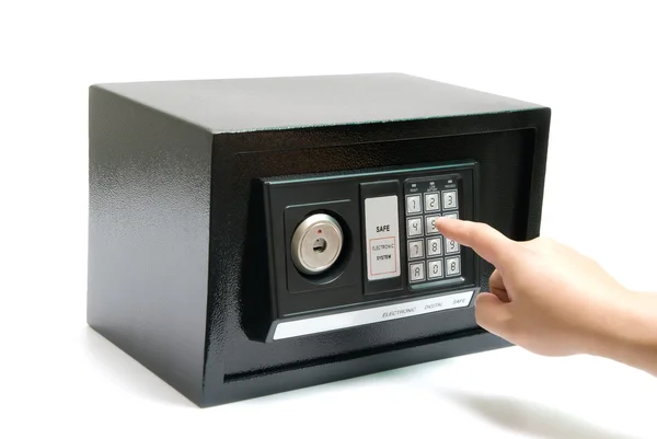 siyah güvenli güvenli kod kullanım ile