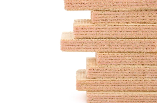 Stacked wafer with clipping path — Stock Photo, Image
