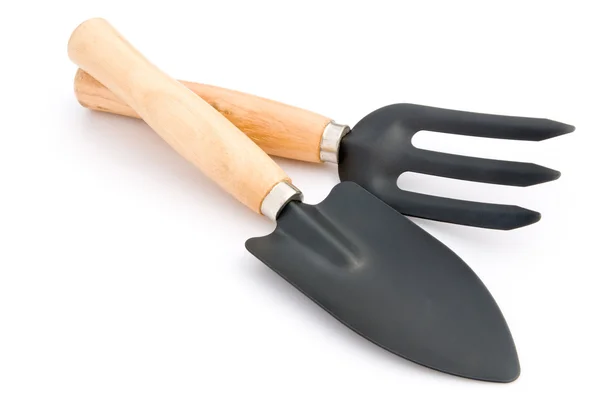 Two gardening tools with clipping path — Stock Photo, Image