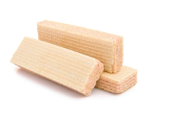 3 pcs wafer with clipping path — Stock Photo, Image