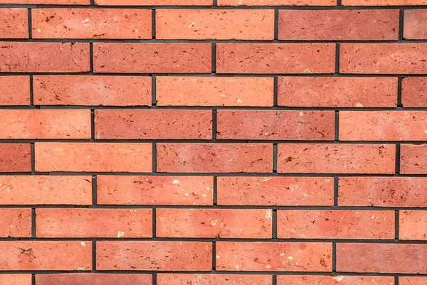 Стена из красного кирпича, квадратный формат — стоковое фото