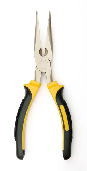 Needle nose plier top view — Stock Photo, Image