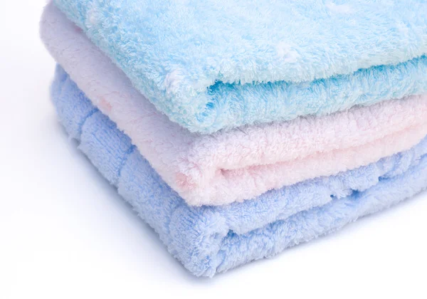 Limpiar toallas apilar —  Fotos de Stock