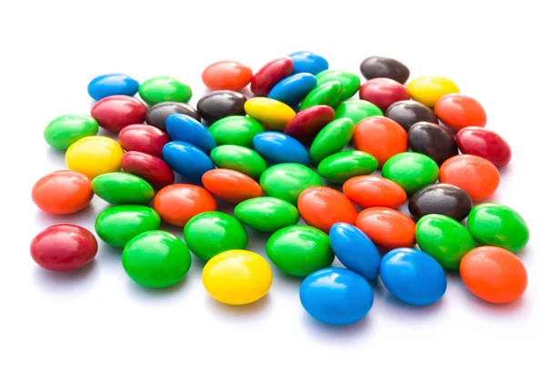 Colorful chocolate buttons — Stock Photo, Image