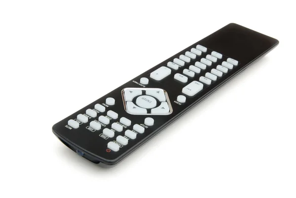 Remote control on white with clipping path — Stock Photo, Image