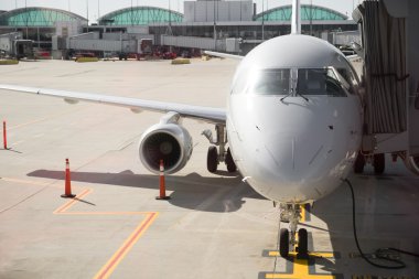 Uçak kalkışa hazırlanıyor.