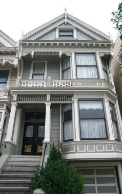 san francisco Kaliforniya ABD tarihi Victoria ev