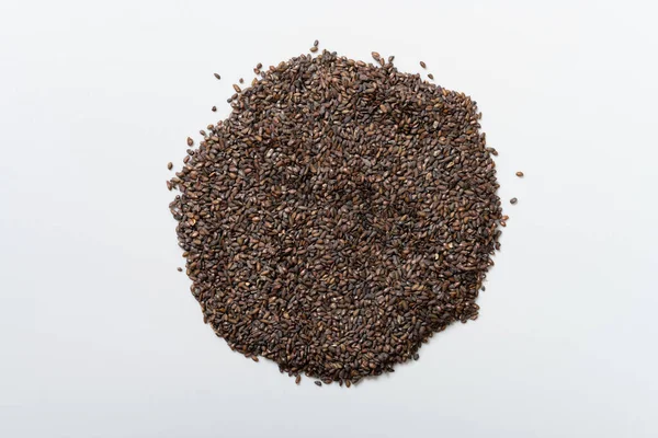 Üst görünüm bitkisi CheQianZi veya Plantaginis spermi veya Asya bitkisi tohumu