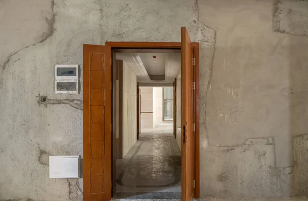 Unfinished Apartment Interior Morning — Foto de Stock