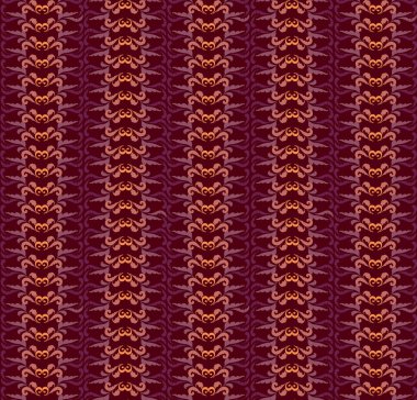 arka çiçekli sorunsuz plan retro tarzı.