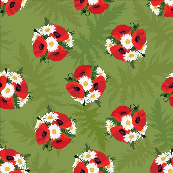 Floral seamless pattern. — Stock Vector