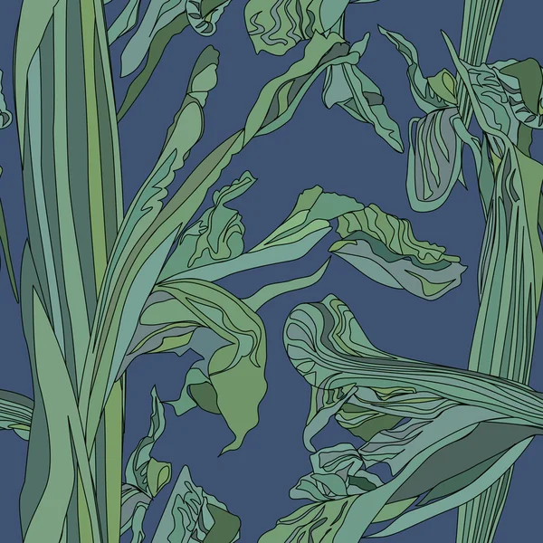 Plante abstracte fundal — Vector de stoc