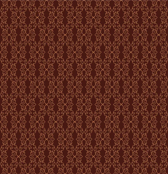 棕色无缝装饰 — 图库矢量图片