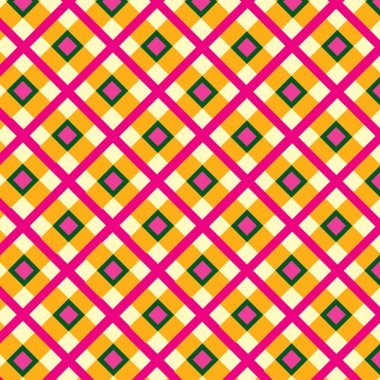 Damalı Pamuk Kumaş seamless modeli