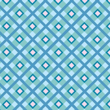 Damalı Pamuk Kumaş seamless modeli