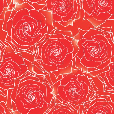 kırmızı gül sorunsuz geçmiş. çiçek desenli.