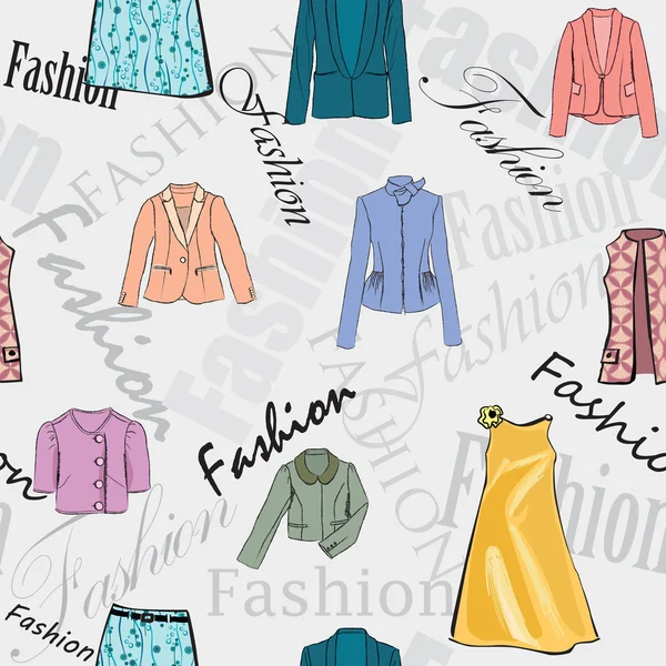 Female cloth collection. — Stock Vector © YokoDesign #32518339
