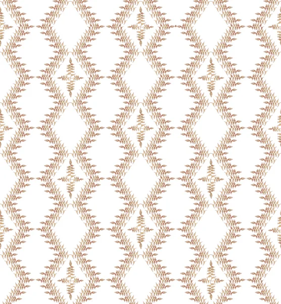 Patrón floral sin costuras. Motivo vector de flores sobre fondo blanco. Fondo de pantalla elegante . — Vector de stock