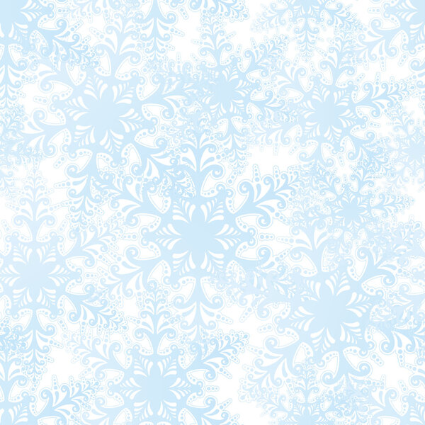 Снежинки бесшовный узор, рождественский снежный фон
.