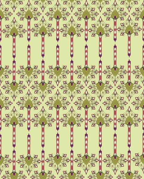 Modèle d'ornement floral — Image vectorielle