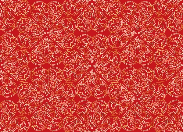 Textura floral sin costura abstracta. Fondo sin costuras Vector brillante . — Archivo Imágenes Vectoriales