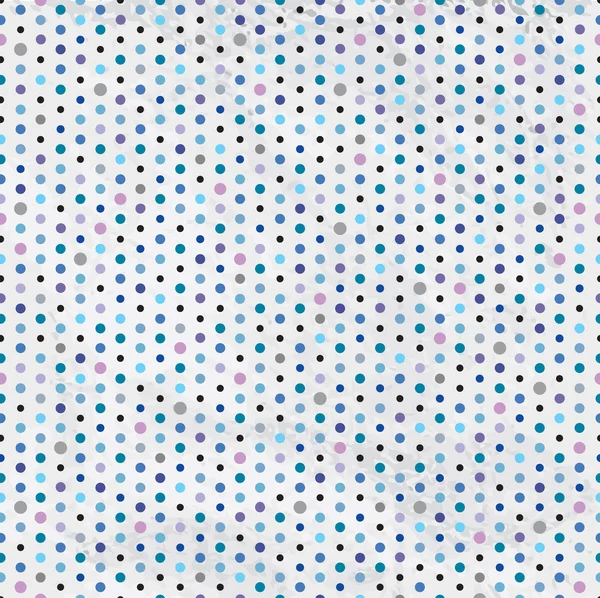 Vintage pois fond sans couture — Image vectorielle