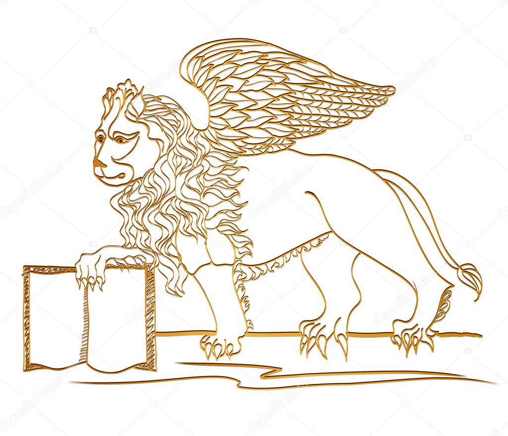 Winged Lion St Mark Symbol Venice Stock Vector Image By C Yokodesign Winged Lion St Mark Symbol Venice Stock Vector Image By C Yokodesign