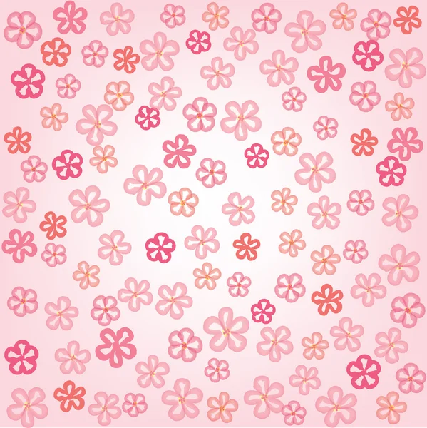 Floral seamless background. — Stock Vector