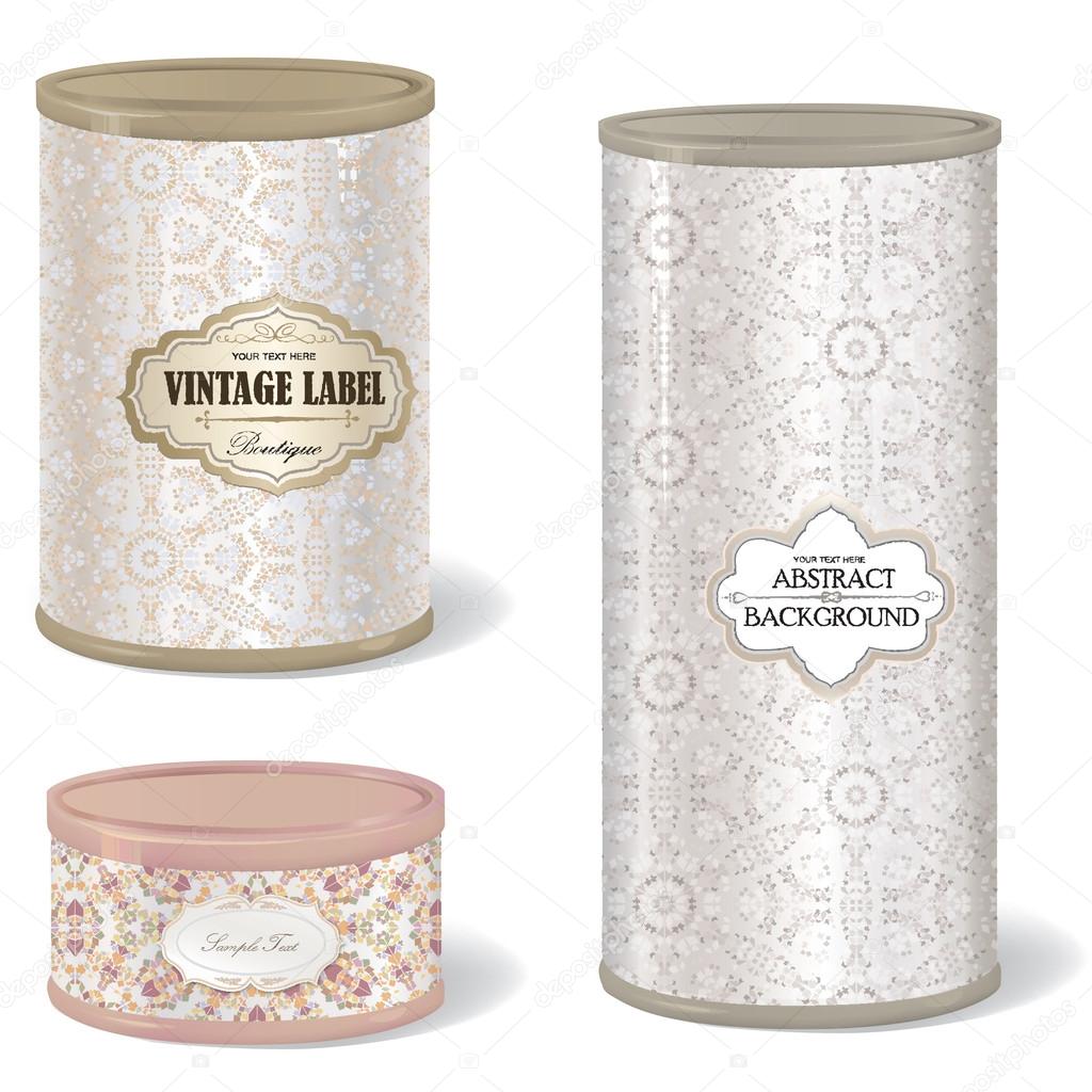 Download Á Tin Can Label Template Stock Vectors Royalty Free Tin Can Illustrations Download On Depositphotos PSD Mockup Templates