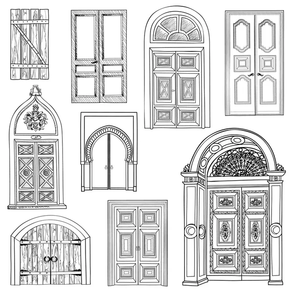 Door Drawing Royalty Free Door Drawing Vector Images Drawings Depositphotos