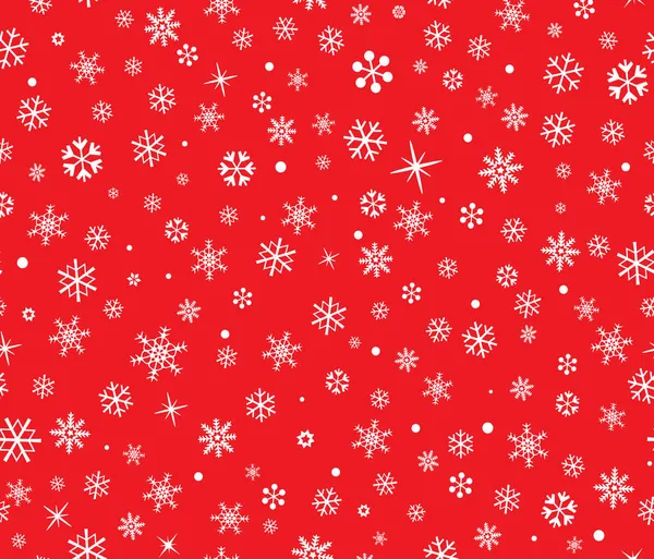 Snow Seamless Pattern Abstract Floral Winter Pattern Dots Snowflakes Seasonal — Stock Photo, Image