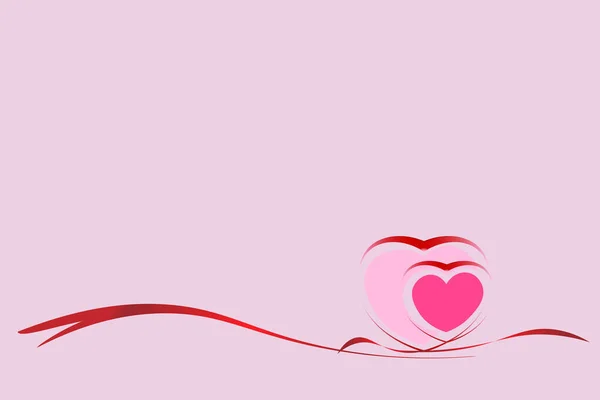 Heart Sweet Abstract Background — Stock Photo, Image