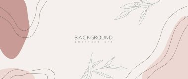 Soyut trend evrensel sanatsal arka plan şablonu. Kapak, davetiye, afiş, pankart, broşür, poster, kart, broşür ve diğer şeyler için iyi.