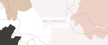 Soyut trend evrensel sanatsal arka plan şablonu. Kapak, davetiye, afiş, pankart, broşür, poster, kart, broşür ve diğer şeyler için iyi.