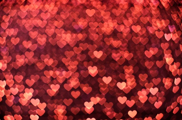 birçok küçük parlayan Kalpler