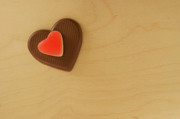 Heart chocolate — Stock Photo, Image