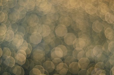 birçok parlak unscarbe yuvarlak ışık