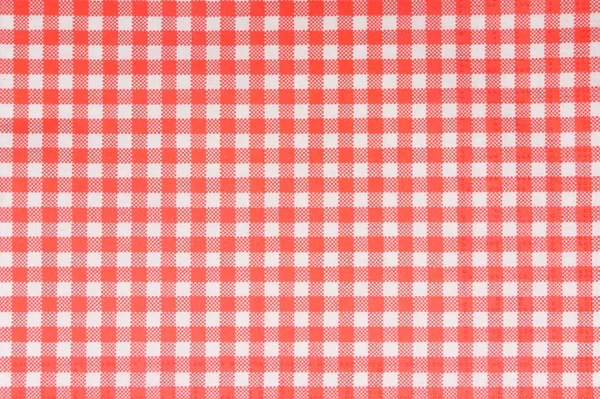 Patterned napkin in red — Stock Photo, Image