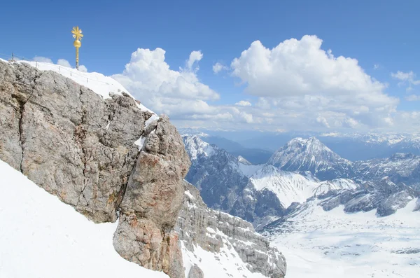 Vista dello Zugspitze — Foto Stock