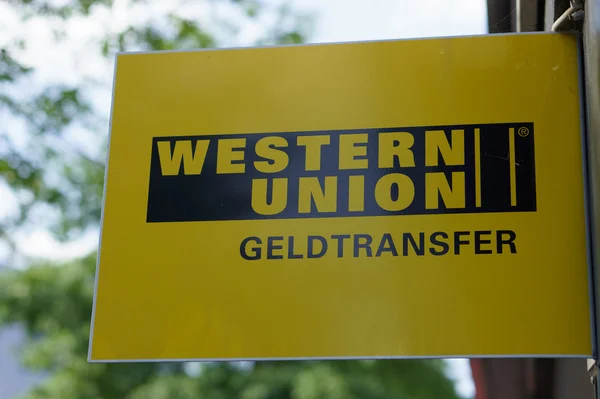 Western union logo Stock Image