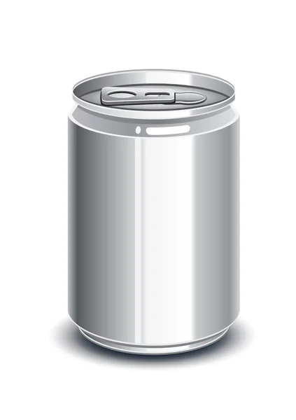 Small can of drink — Stock Vector