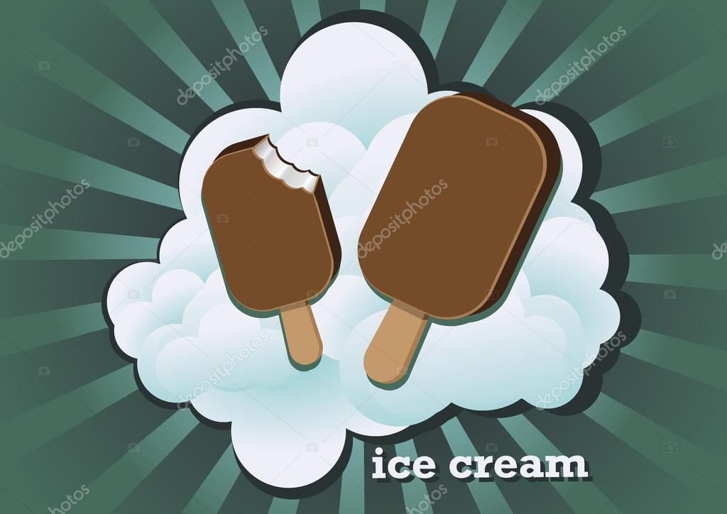 Icecream on cloud