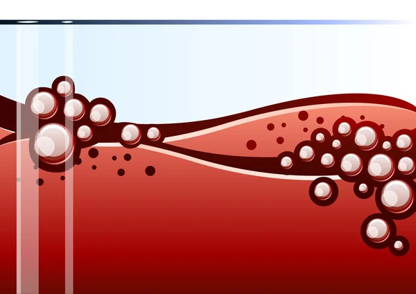 Cola sfondo — Vettoriale Stock