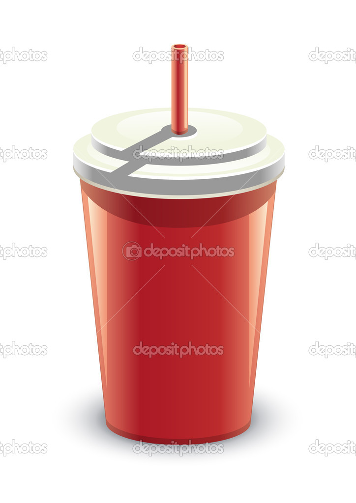 Red can of drink