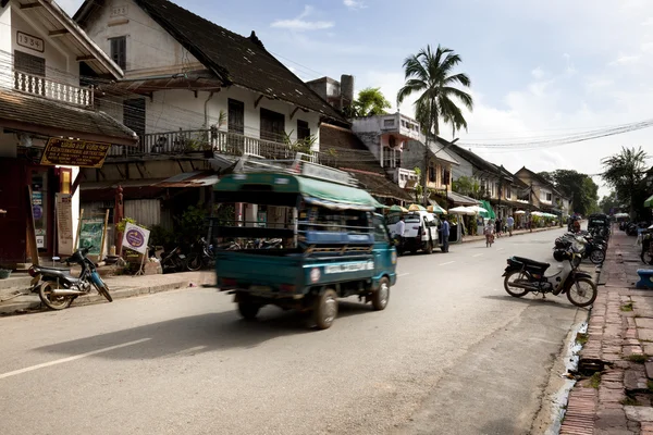Street in laos — Stock Photo, Image