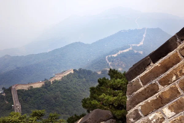 Μεγάλος τοίχος της Κίνας — Φωτογραφία Αρχείου